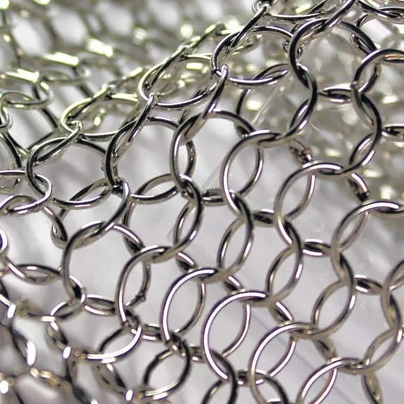 0.7mm Wire Diameter Stainless Steel Welded Chainmail Mesh Buy Welded