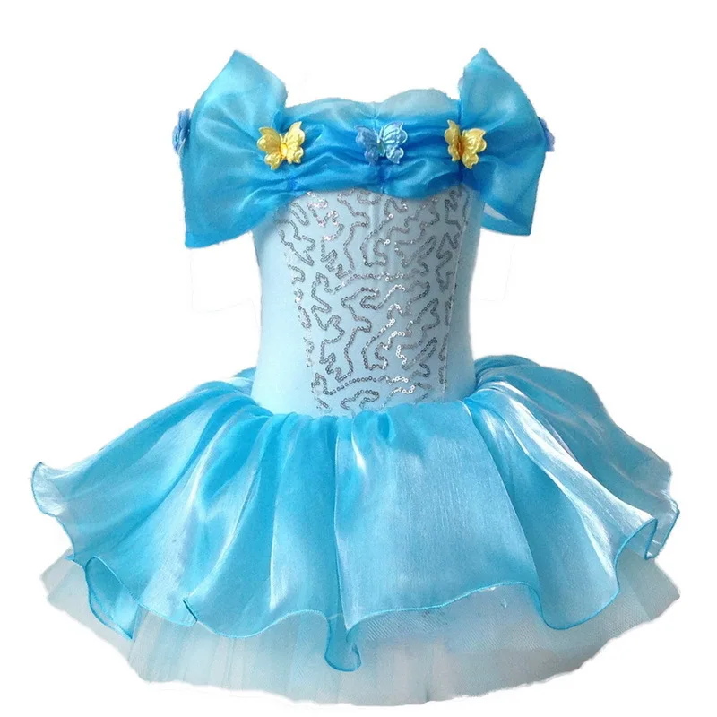 Wholesale Kid Grils Cinderella Cosplay Ballet Tutu Dancewear font b Fancy b font font b Dresses