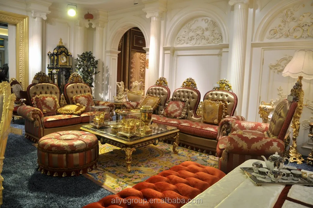 Aliye Royal Luxury Arab Middle East Style Leather Living Room Furniture Sofa Set View Classic Style Regional Style Sofa Aliye Product Details From