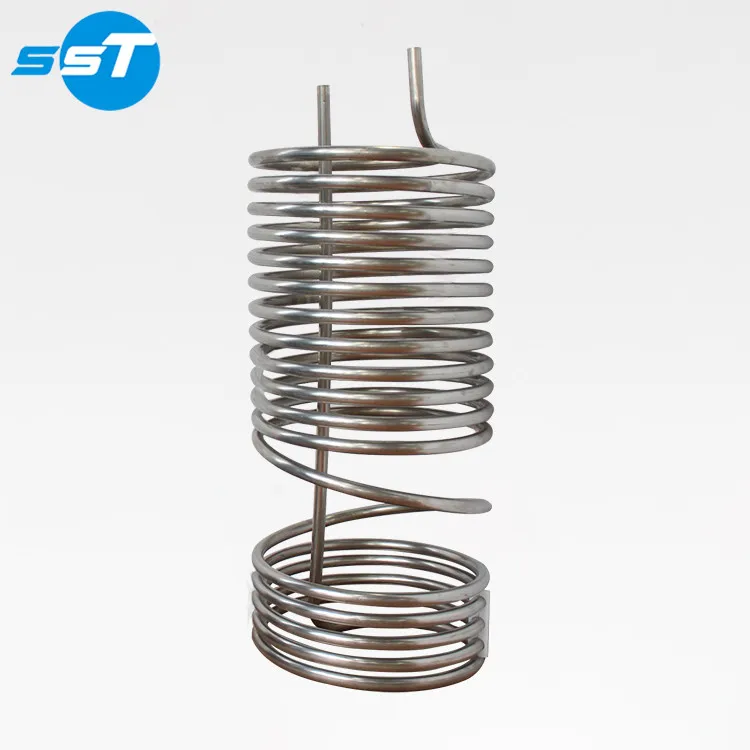 Shell and coil heat exchanger design image