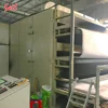 Nonwoven poly quilt wadding interlining thermal bonding machine