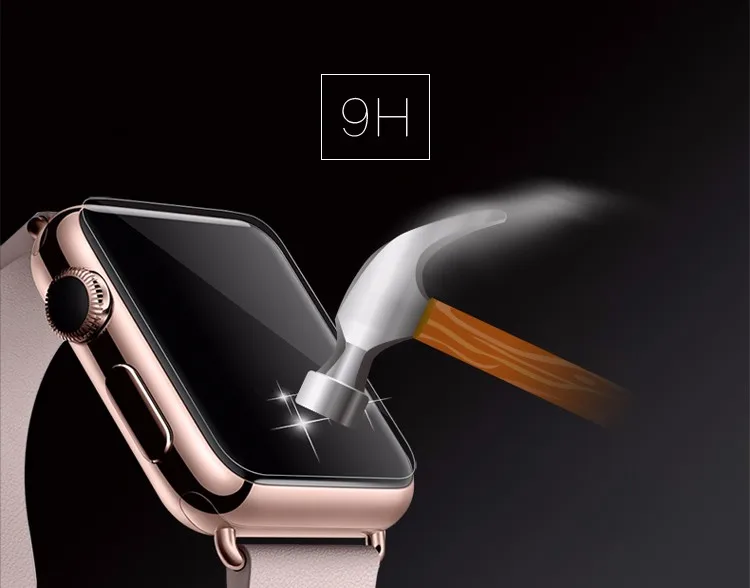 For Apple Watch Tempered Glass Screen Protector 40mm 44mm Series 4