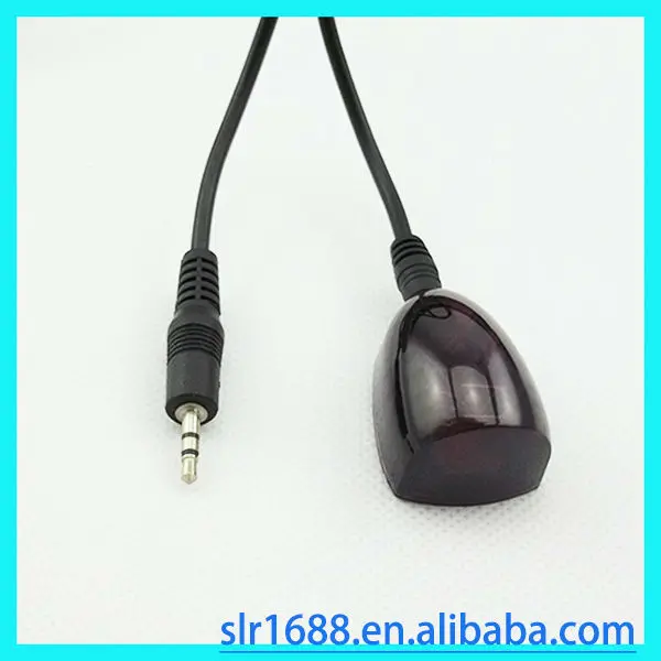 Ir Blaster With 3.5mm Stereo Phone Jack With Led Light And Black Stereo