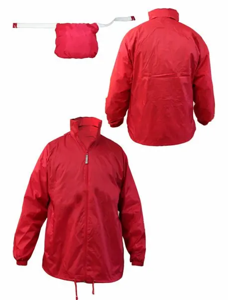 fold up windbreaker