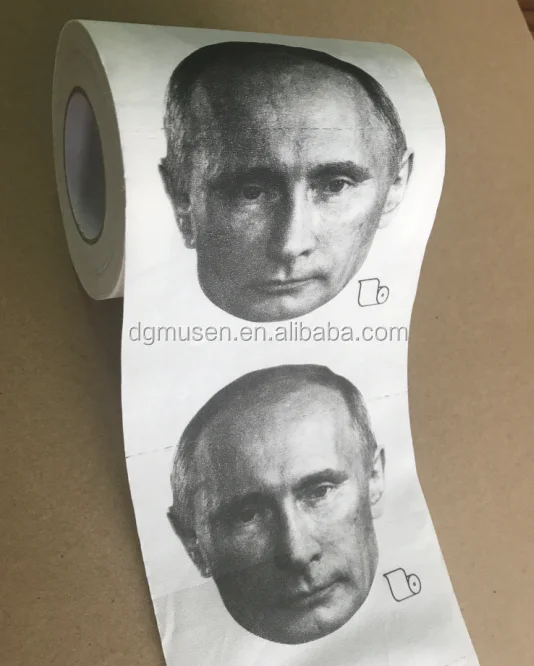 Factory Price Direct Sale Vladimir Putin Novelty Printed Toilet Paper ...