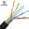 Custom Data UTP Cat6 Cat5 Outdoor Network Cable 24awg Cat5e Ethernet Cable