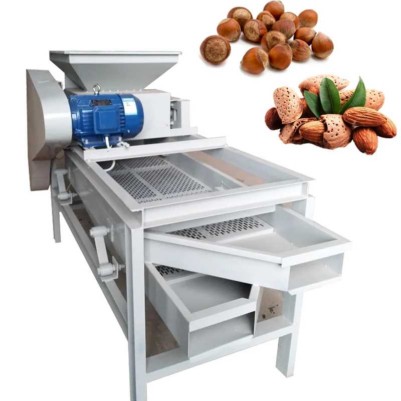 Small Groundnut Peanut Sheller Hazelnut Shelling Machine Palm Kernel