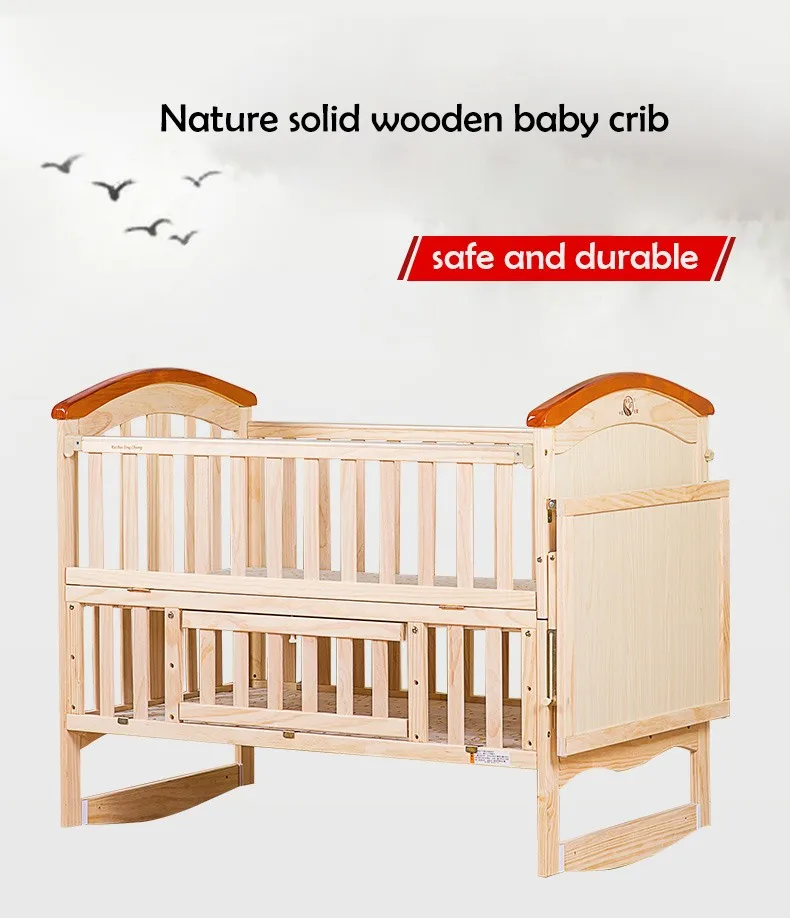 New Born Baby Safety Wooden Bed Rail Guard To Fit Junior & Toddlers Bed