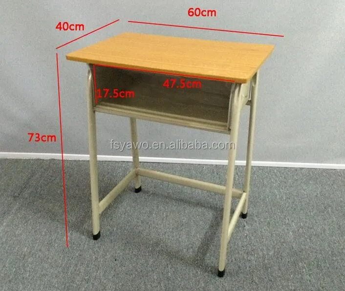Wood Material School Desk And Chair Kindergarten Classroom Furniture
