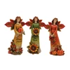 Set of 3 Resin Autumn Fairy for Thanksgiving Day