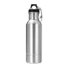 12oz Double wall insulated beer bottle double section wholesale with lid outdoor travel straight tumbler