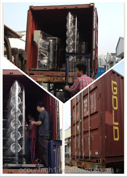 containerized ro water treatment plant price with specification for water purification