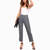Wholesale Clothing Manufacturer 2019 Hot Sale Plain Women Trouser Pants Office Causal Pencil Ladies Elegant Pants