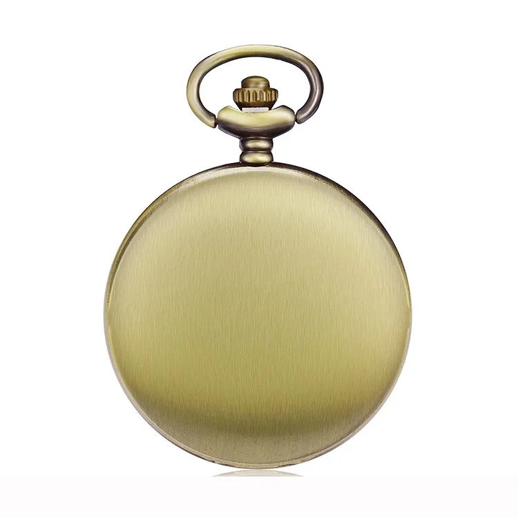 Singapore Movement Relic Style Antique Color Unisex Silver Pocket