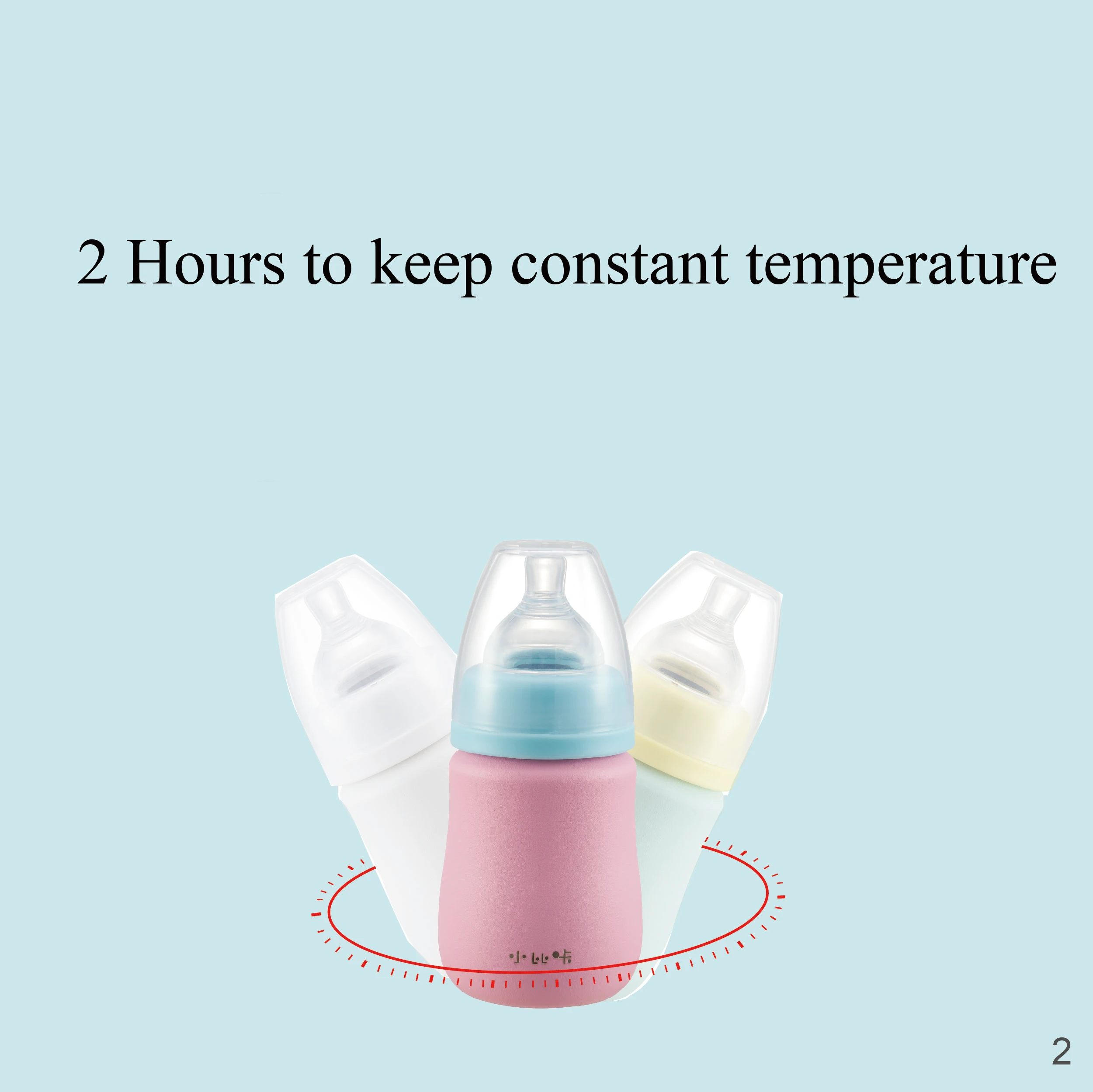 Pinkah Custom Logo 240ml Wide Mouth Double Wall Stainless Steel Vacuum