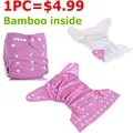 1PC Reusable Waterproof Cloth Diaper Baby Nappy Bamboo Material Inside Wholesale Selling Selling