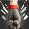 Anti-cut level 5 security Chain Mail protective gloves for working safety
