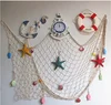Mediterranean Decorative Nautical Fish Net wall hanging photo frames