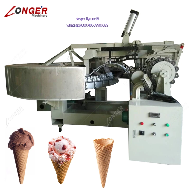 Ice Cream Cone Making Machine Commercial Waffle Cone Maker Buy Waffle