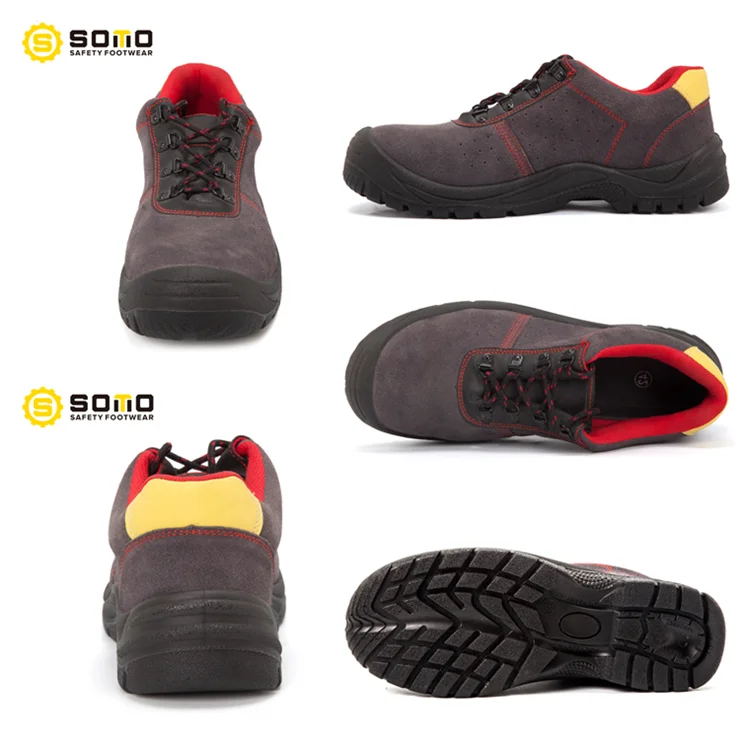 Somo March Expo Imported Low Cut Suede Leather Injection Safety