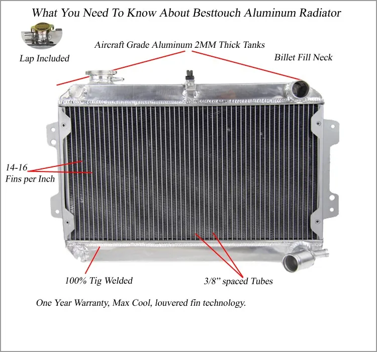 jaguar xjs v12 radiator