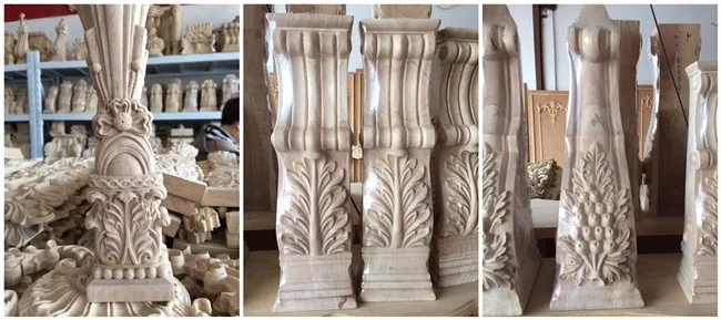 maple wood corbels