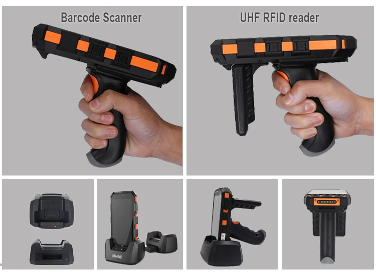 5 inch handheld mini barcode scanner for android tablet pc with Industrial Protect Grade IP65
