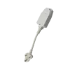 White shell IP54 glass vacuum cleaner plug and socket