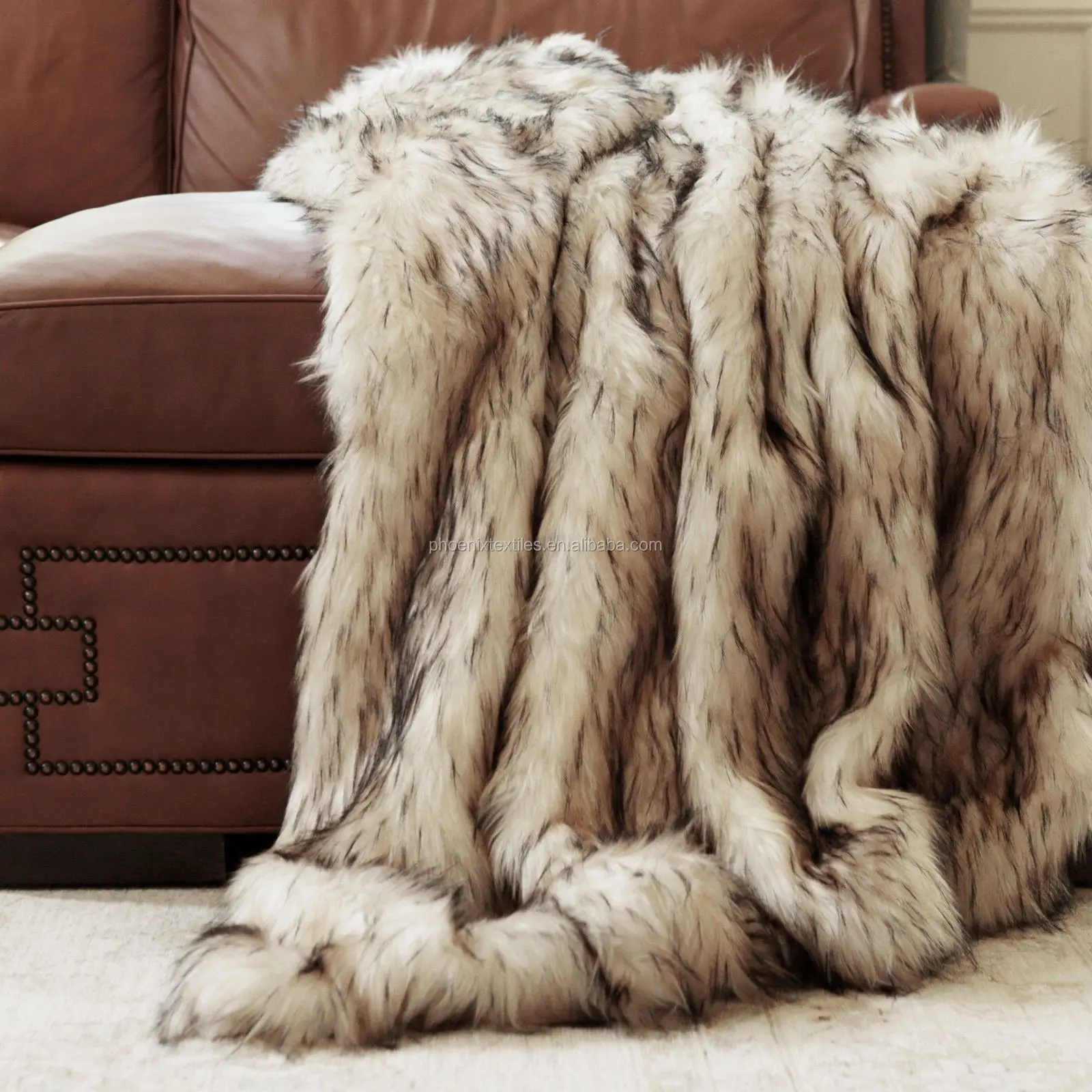 Queen Size Weighted Faux Fur Throw Blanket Buy Faux Fur Throw Blanket