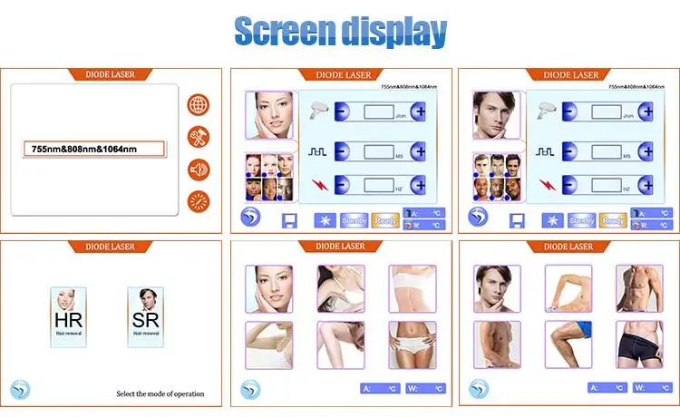 Best Quality Body 755 1064 Laser Hair Removal Diode 808