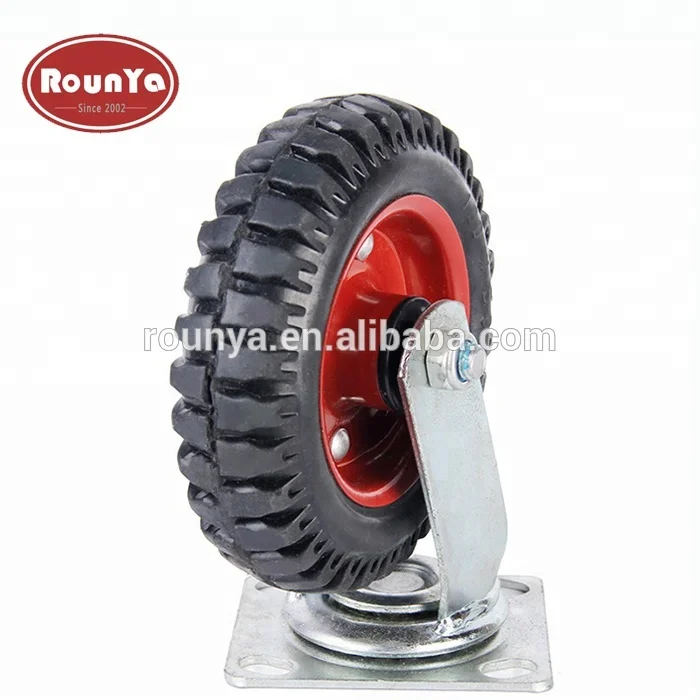 Heavy Duty Swivel Non Locking Allterrain Rubber Tire Outdoor Outside Caster Buy Allterrain