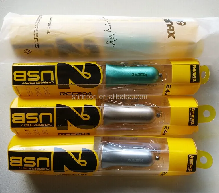 Fast charging Remax Fast7 dual usb car charger