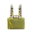 MANANDIO New convertible summer style double zipper nylon women bag ladies school wind canvas laptop backpack handle striped