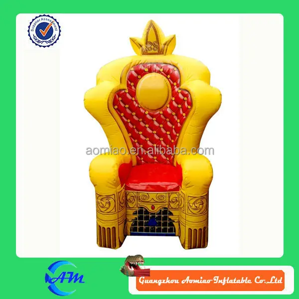 Pink Inflatable Throne Chair Pink Inflatable Throne Chair