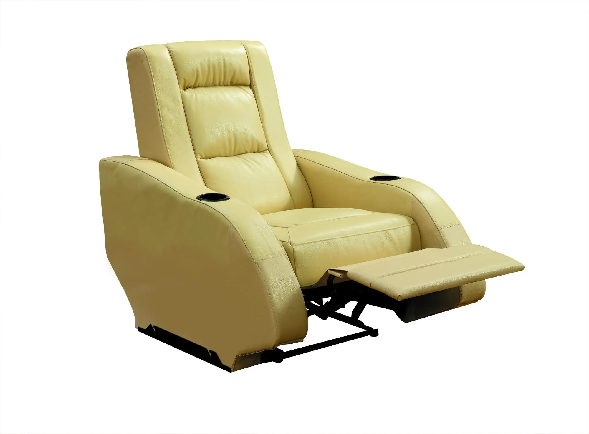 Home Ergonomic Chair Leather Furniture Living Room Recliner Sofa