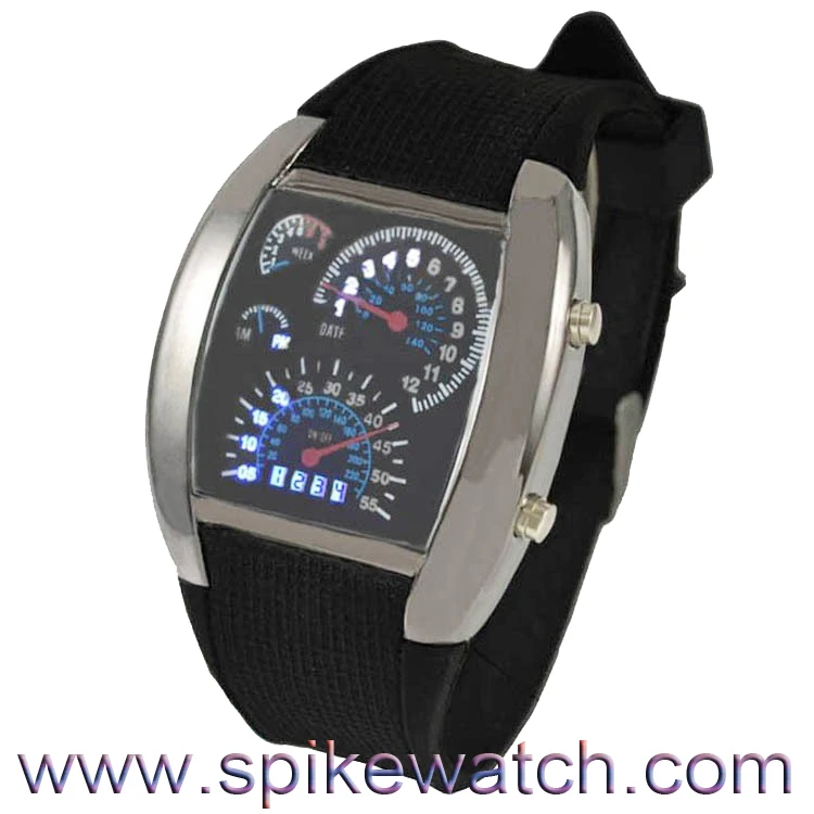 speedometer led watch