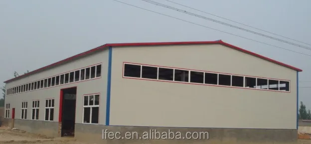 Warehouse Metallic Roof Structure Steel Structure Warehouse Drawings