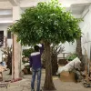 Fiberglass artificial trees large artificial banyan tree for sell decoration wholesale