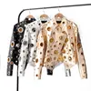 FS0599A Good quality European lady spring short hollowed PU leather coat jackets