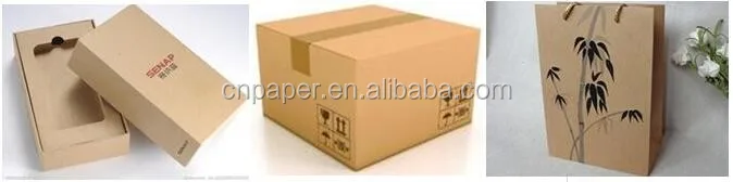 Brown Packing Paper Kraft Liner Board For Cartons
