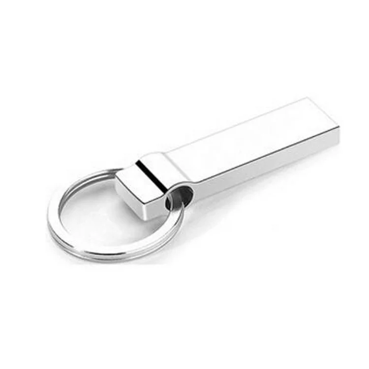High speed sleek metal 4GB usb flash drive,customized logo promotional usb sticks 8GB 16GB,cheaper usb pendrive with chain - ANKUX.COM