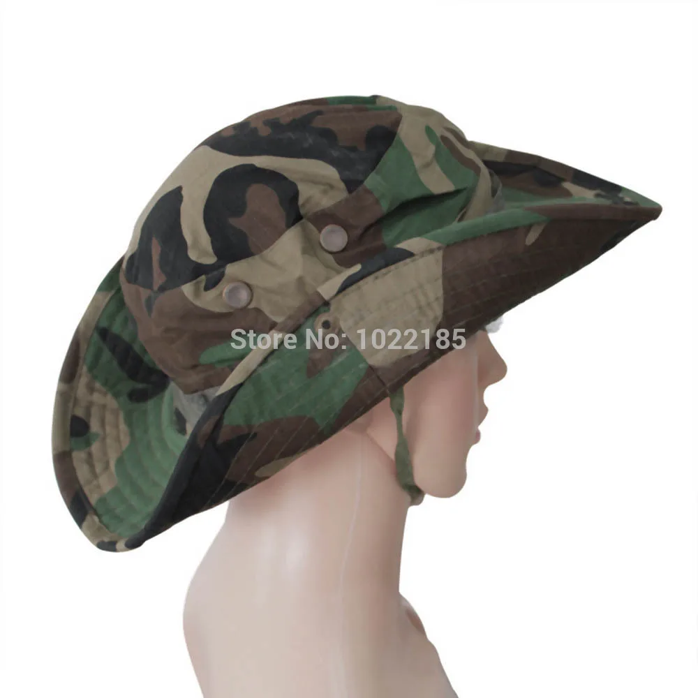 camo brim hat