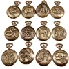 Twelve Chinese Zodiac Pocket Watch Factory Direct Sale! each one has a chain