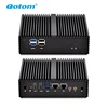 Qotom miniature pc Q410S Celeron 3215U (2M Cache, 1.70 GHz, Broadwell) SIM slot small form factor pc Fanless