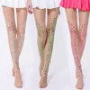Wholesale ladies women's sexy 10Den 20Den Sheer printing sublimation custom patterned printed Fashion tights