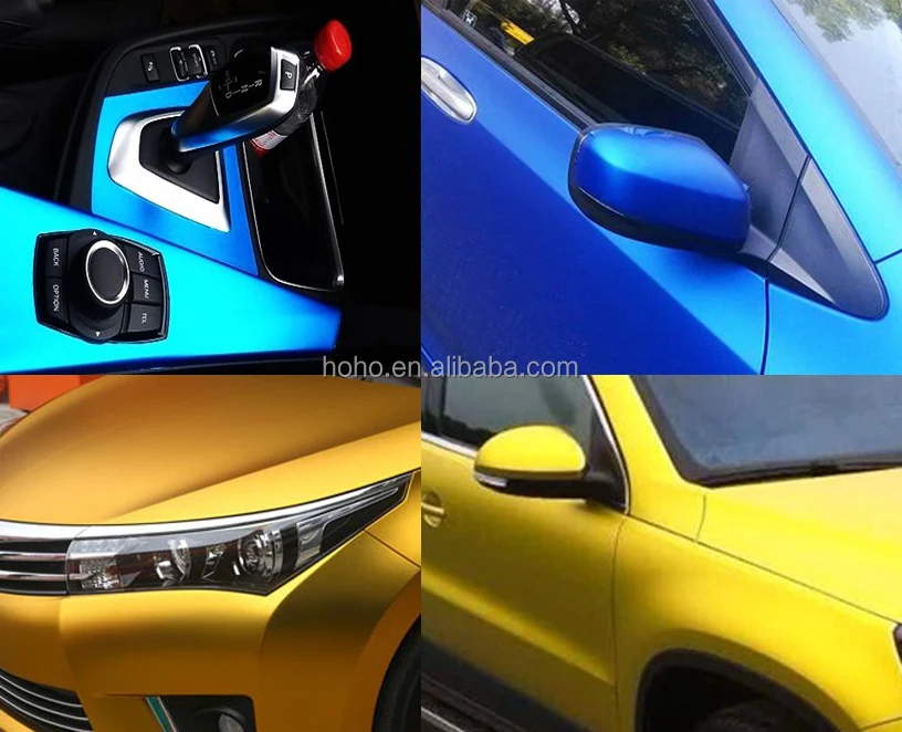 Satin Matte Chrome High Metallic Vinyl Film Wrap Sticker Bubble Free Air SILVER
