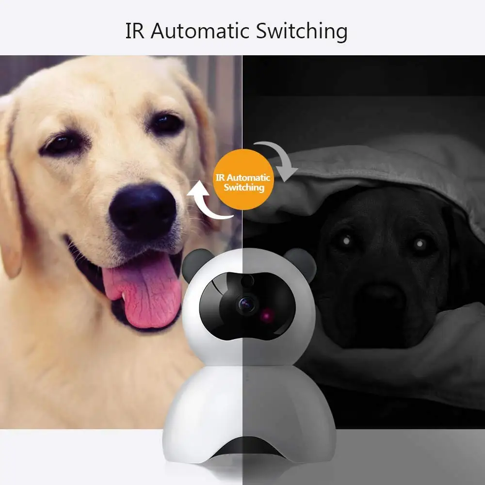 Pet Ip Camera For Dog Cat Baby Monitor 1080p Full Hd Pet Cameras