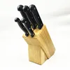Amazon Hot Selling 6 Pieces Knife Set In Wooden Block