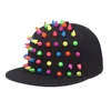 2019 New design rivet hiphop cap with nail acrylic snapback clinch bolt hat for wholesale
