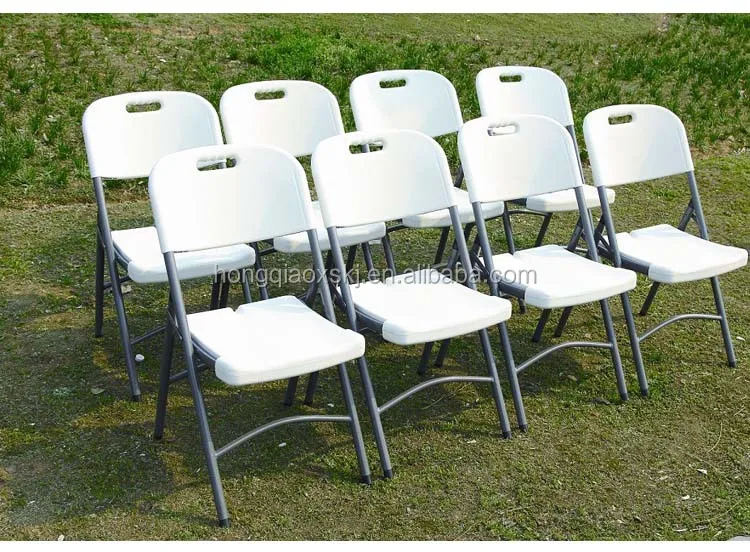 purchase white folding chairs